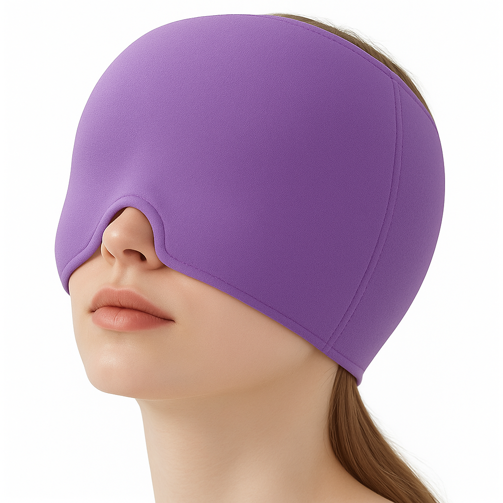 NeuroCalma – Gorro de Gel Frío-Calor para Migrañas y Dolores de Cabeza