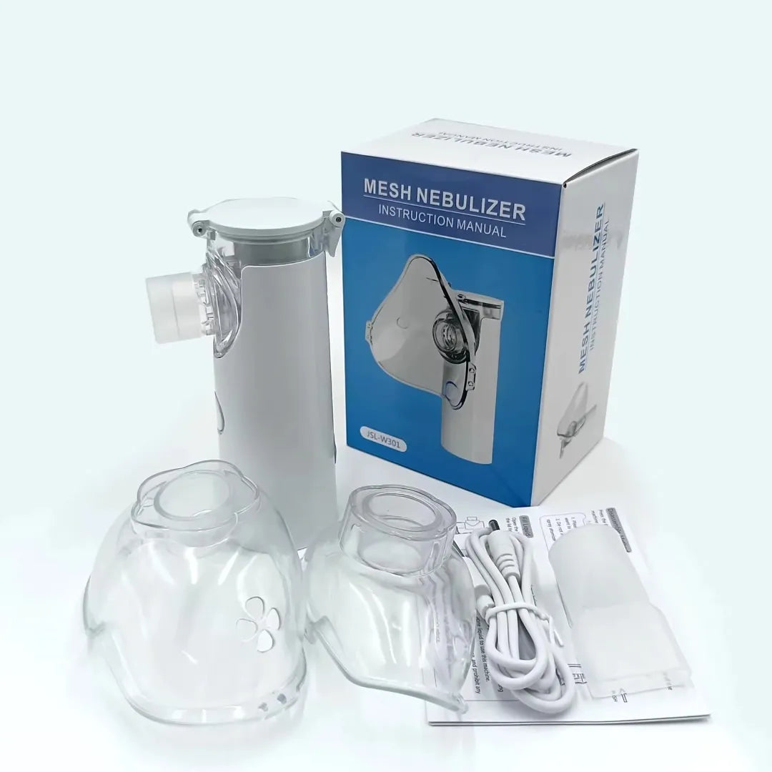 NebulAir™ | Nebulizador Portátil Silencioso para Respirar Mejor en Cualquier Lugar