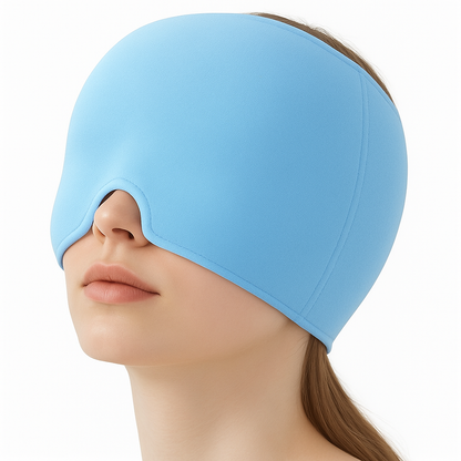 NeuroCalma – Gorro de Gel Frío-Calor para Migrañas y Dolores de Cabeza