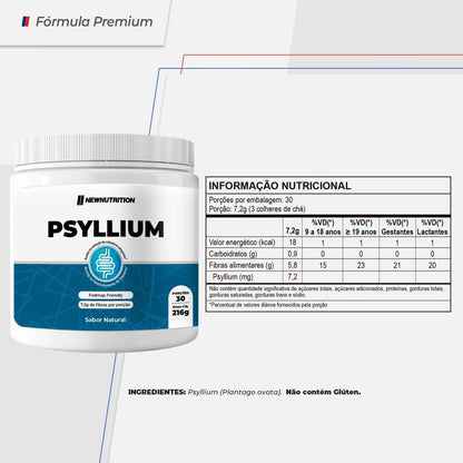 PSYLLIUM NATURAL 216g. Equilibrio desde adentro